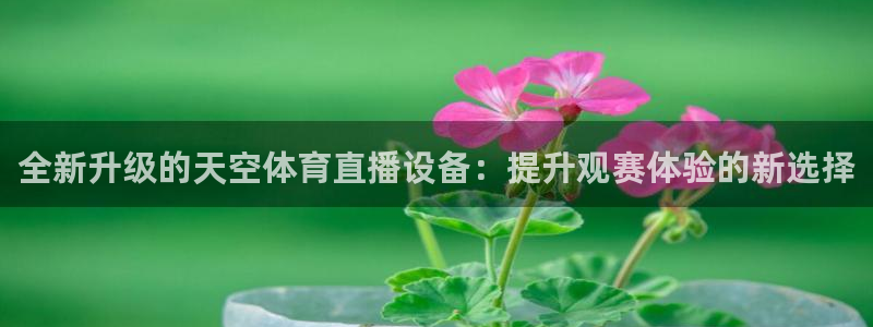 龙门直播足球：全新升级的天空体育直播设备：提升观赛体验的新选择