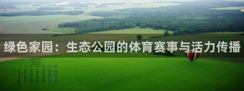 龙门直播app：绿色家园：生态公园的体育赛事与活力传播